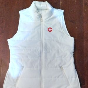 IVY CITIZENS PUFFY WHITE VEST
